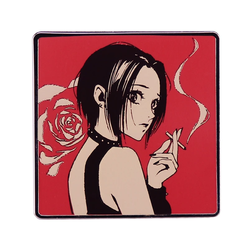 Nana Anime Merchandise - เข็มกลัดมังงะอนิเมะคลาสสิกเข็มกลัดเคลือบ nana Osaki Yazawa