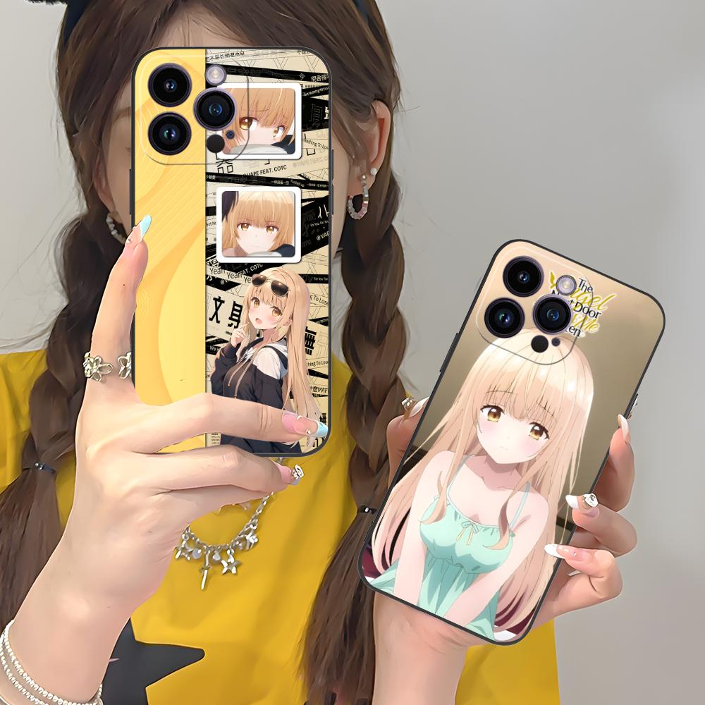 Phone Case Anime - Angel Mahiru Shinaอะนิเมะเคสโทรศัพท์สําหรับiPhone 16 15 14