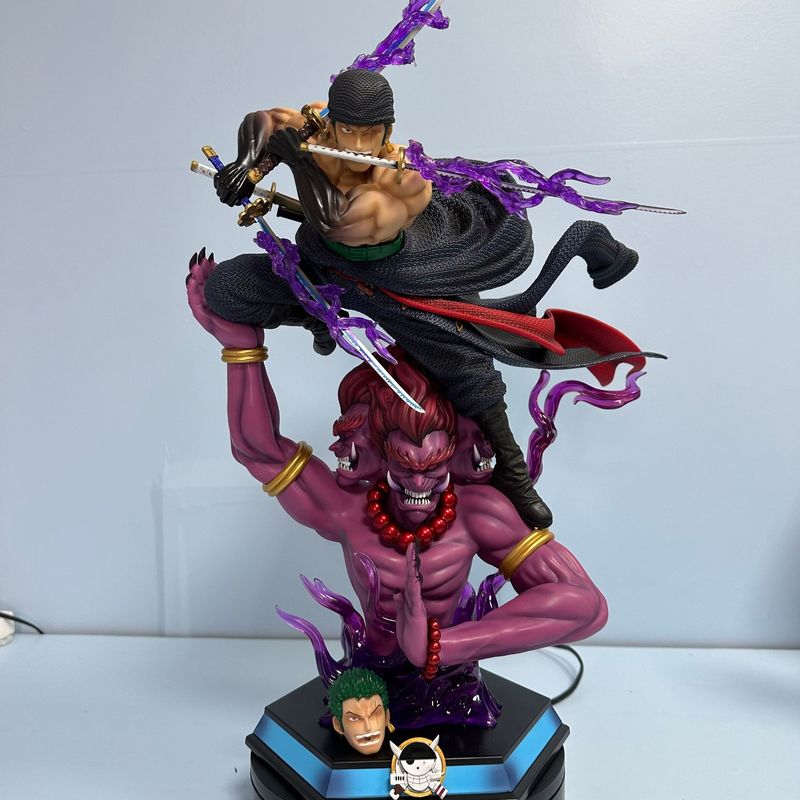 Anime One Piece Merchandise - โมเดลวันพีซ โรโรโนอา โซโล รุ่น Purgatory Asura