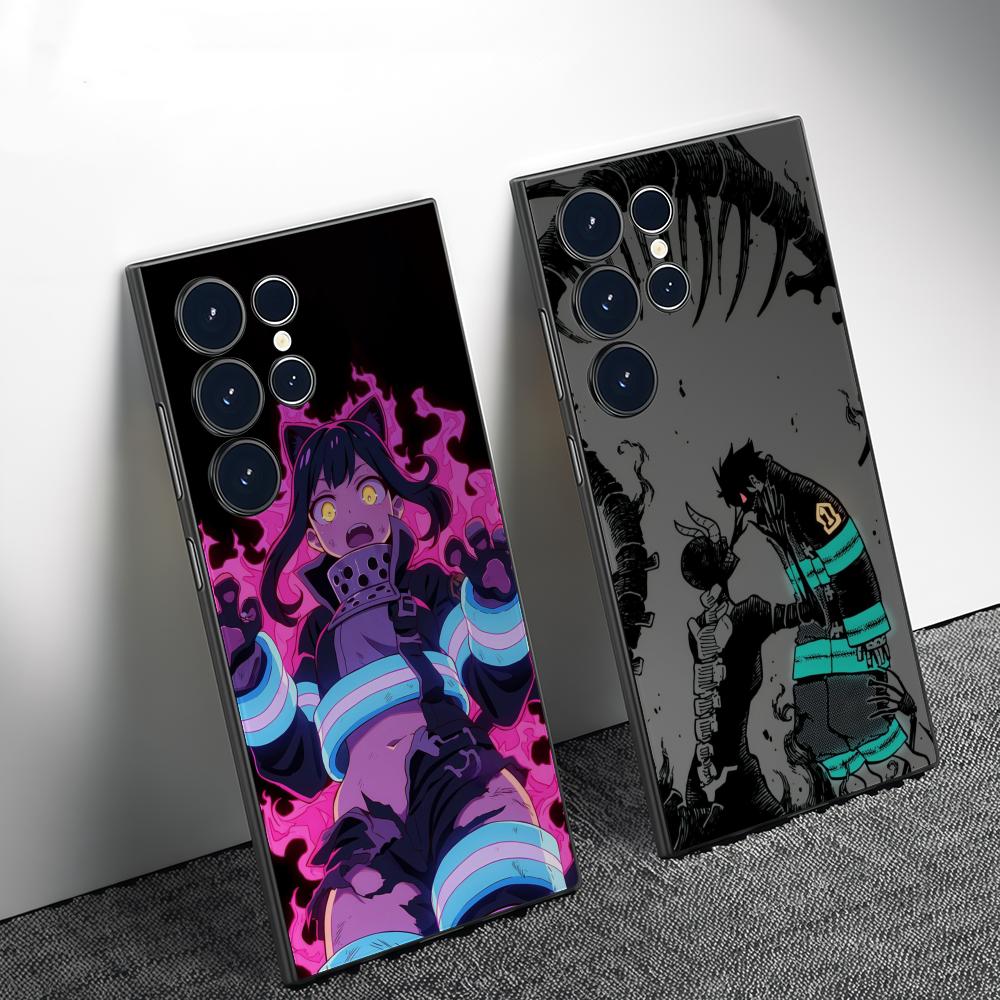 Phone Case Anime - อะนิเมะเอฟ-ไฟร์ฟอร์ซเคสโทรศัพท์สำหรับซัมซุงกาแล็กซี่ S26 S25 S24 S22 S23