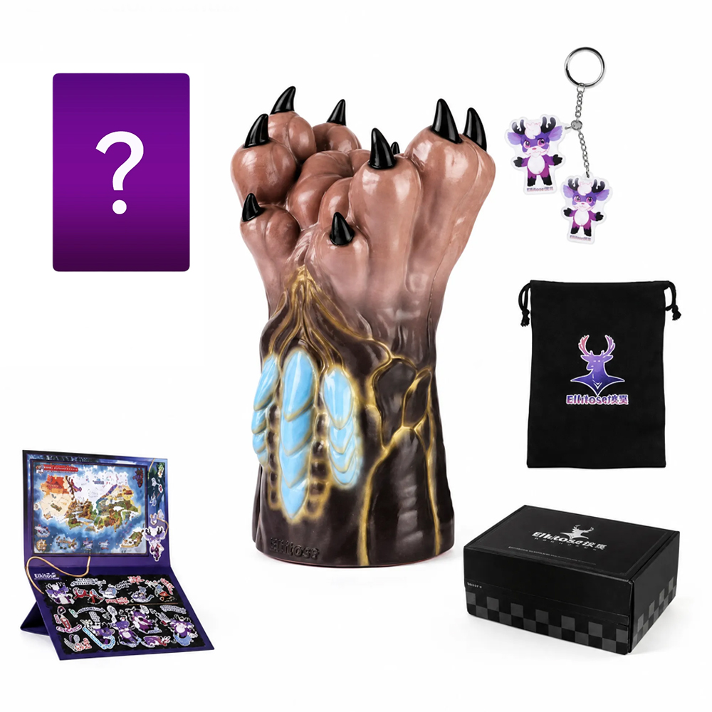 Anime Merchandise For Men - ของเล่นสำหรับผู้ชาย รูปอุ้งเท้าสัตว์ขนฟูสไตล์อนิเมะ 2 มิติ ทำจากซิลิโคน มีช่องเต็มรูปแบบ