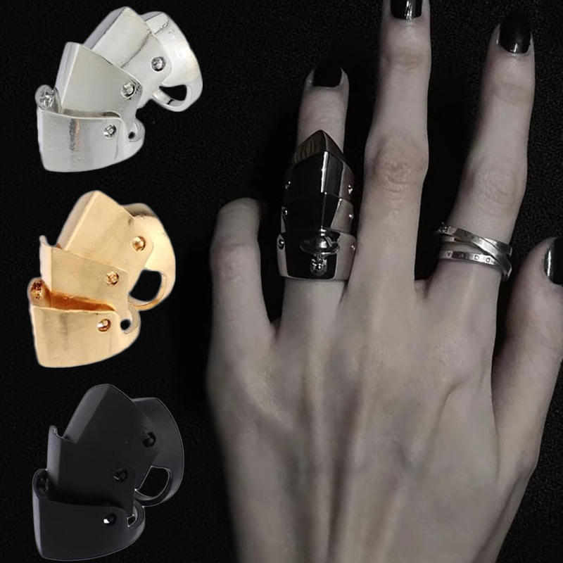 Nana Anime Merchandise - อะนิเมะOosaki NanaเดียวกันScrollเกราะแหวนPunk Gothic RockโลหะKnuckleแหวนนิ้วมือสําหรับผู้หญิงNANAเครื่องประดับคอสเพลย์ของขวัญ