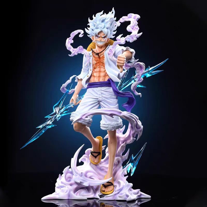 Luffy Anime Merchandise - วันพีซ มังกี้ ดี ลูฟี่ ซันก็อด โมเดลพีวีซีแบบตั้งโชว์