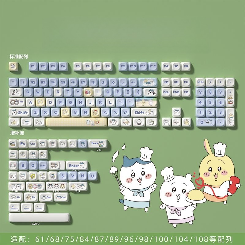 คีย์แคปธีม Chiikawa สุดน่ารัก  - Keycap Artisan Anime บทวิจารณ์และราคา