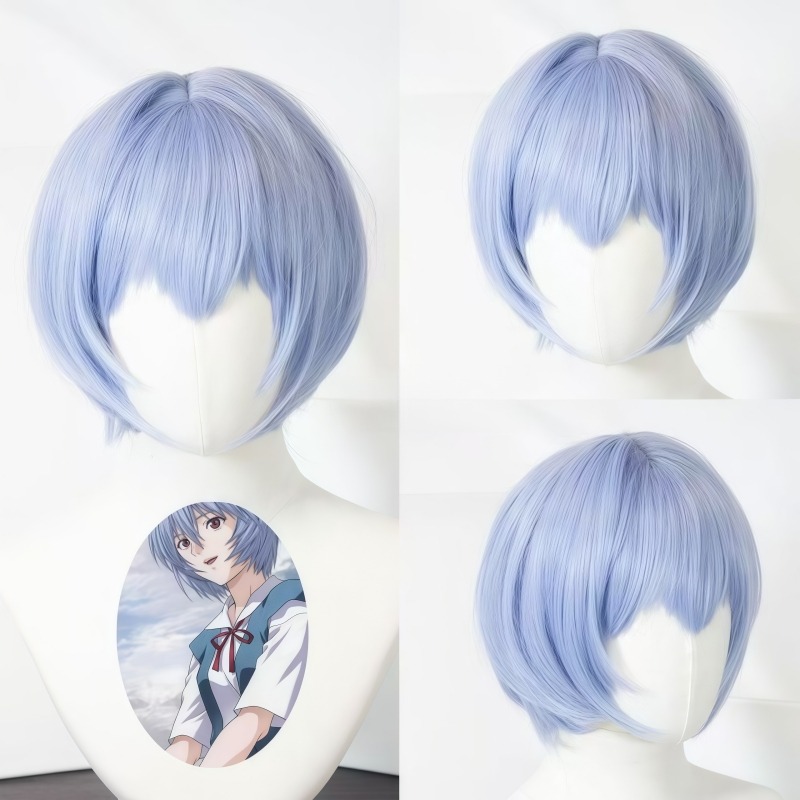 วิกผมคอสเพลย์ EVA อะยานามิ เรย - Evangelion Anime Merchandise บทวิจารณ์และราคา