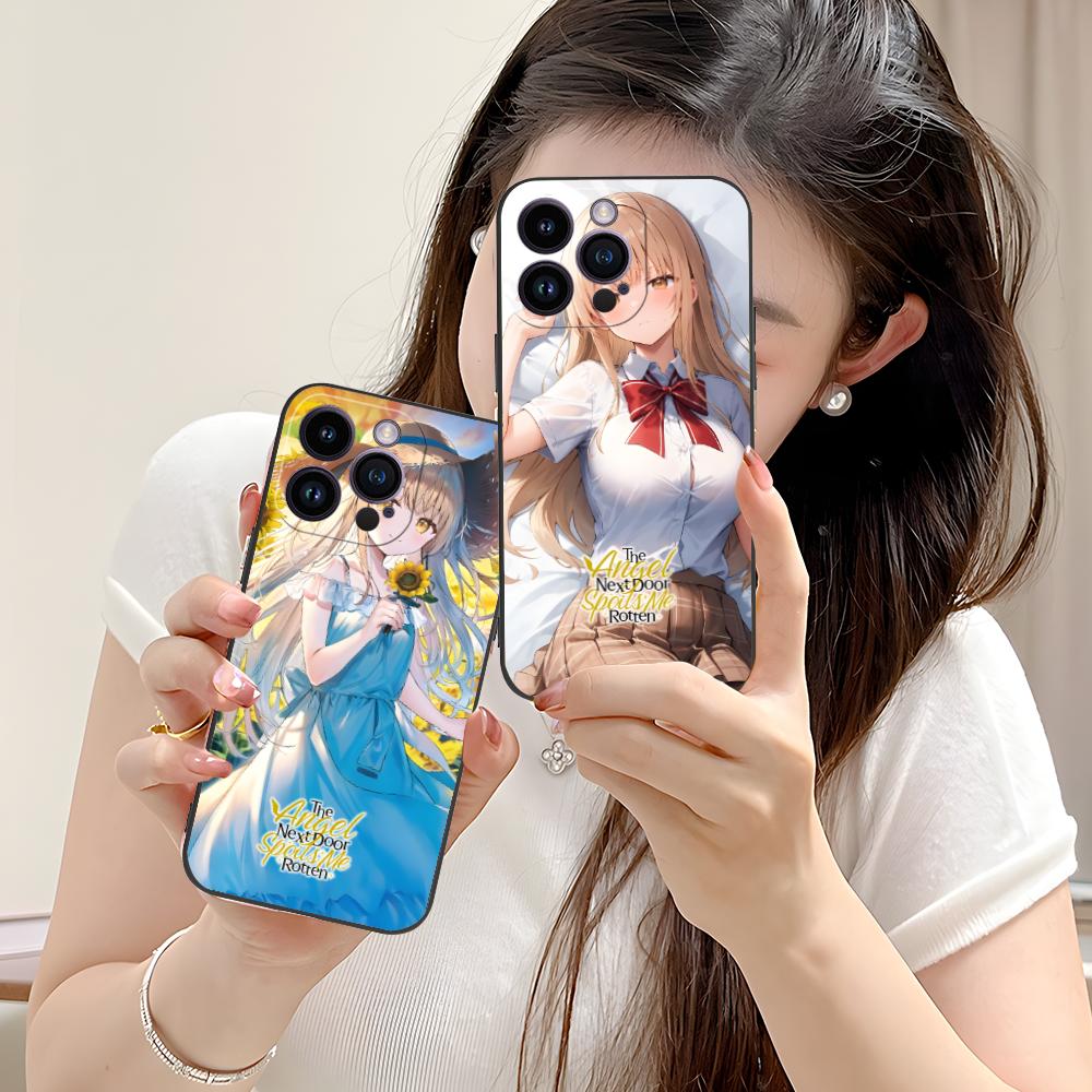 Angel Mahiru Shinaอะนิเมะเคสโท - Phone Case Anime บทวิจารณ์และราคา