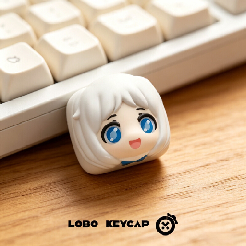 คีย์แคปเรซิน Anohana Menma งาน - Keycap Artisan Anime บทวิจารณ์และราคา