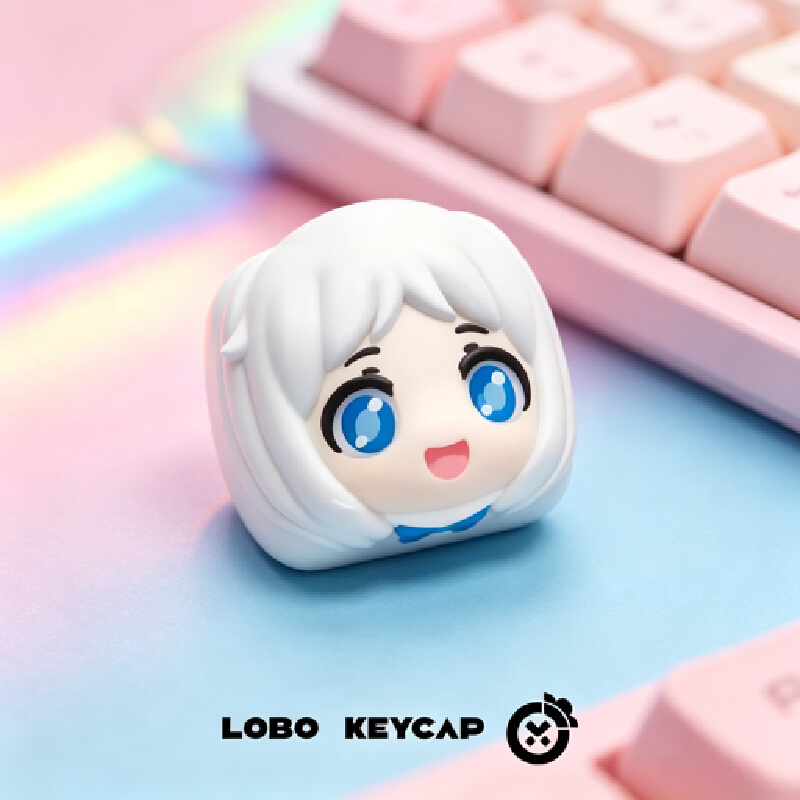 คีย์แคปเรซิน Anohana Menma งาน - Keycap Artisan Anime บทวิจารณ์และราคา