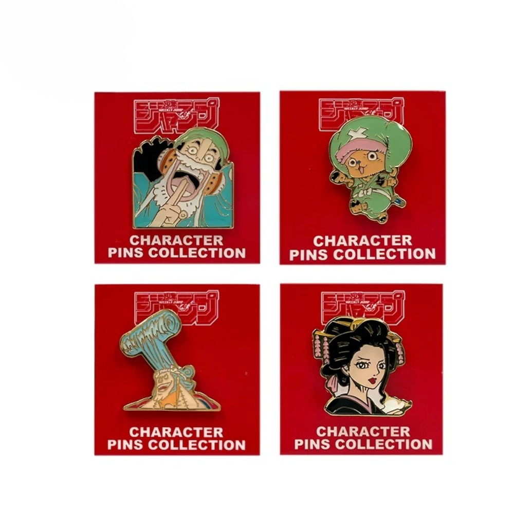 เข็มกลัดโลหะลายวันพีซของแท้  ร - Luffy Anime Merchandise บทวิจารณ์และราคา