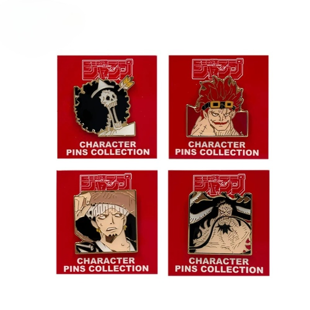 เข็มกลัดโลหะลายวันพีซของแท้  ร - Luffy Anime Merchandise บทวิจารณ์และราคา