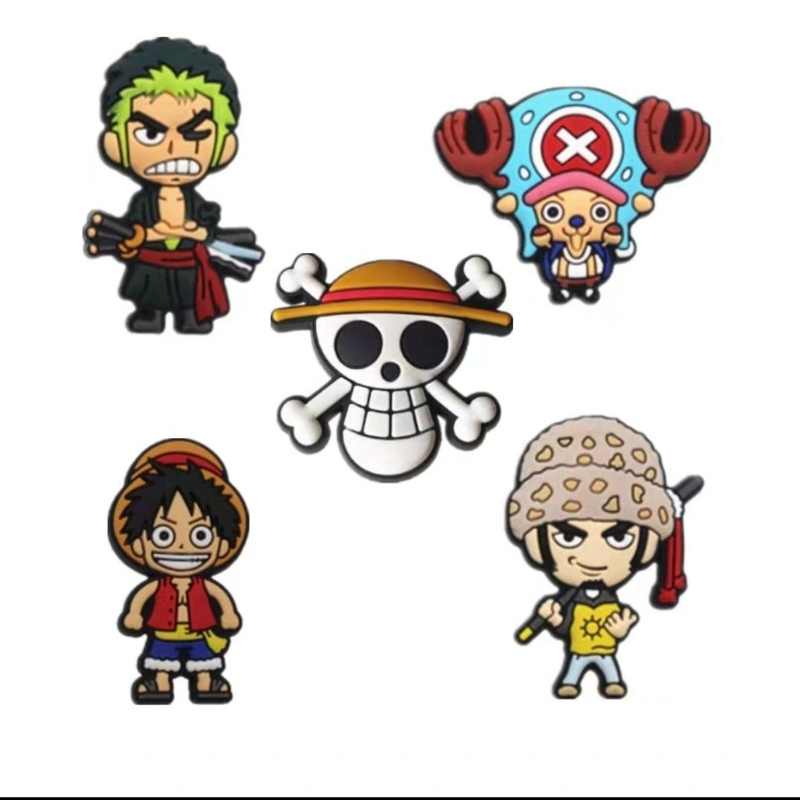 อุปกรณ์ตกแต่งรองเท้าลายการ์ตูน - Anime One Piece Merchandise บทวิจารณ์และราคา