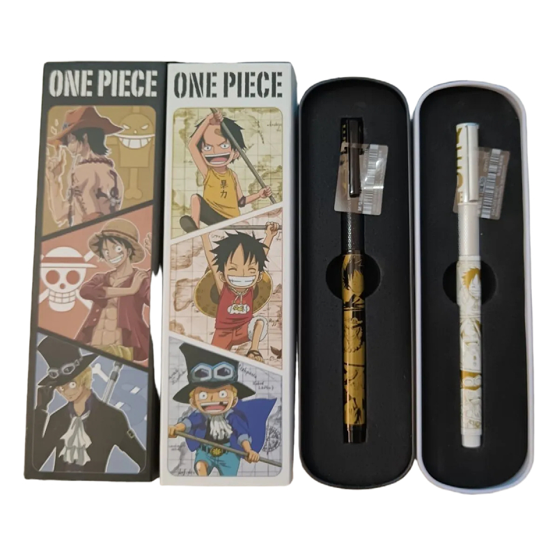 ปากกาหมึกซึมลายการ์ตูนวันพีซ ม - Luffy Anime Merchandise บทวิจารณ์และราคา