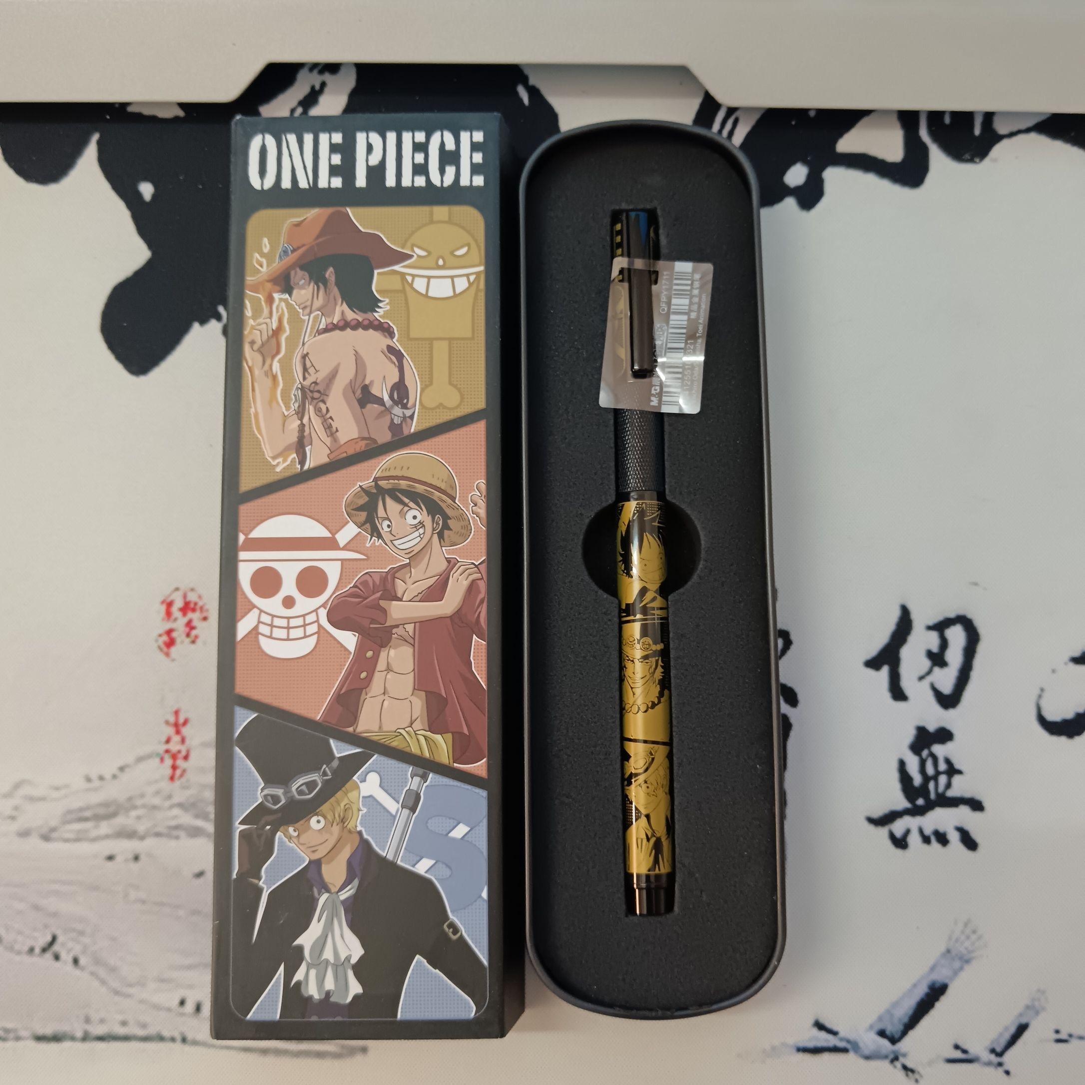 ปากกาหมึกซึมลายการ์ตูนวันพีซ ม - Luffy Anime Merchandise บทวิจารณ์และราคา