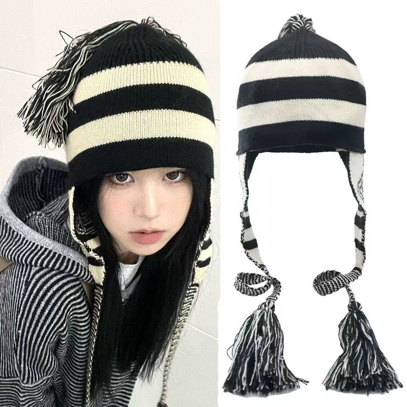 หมวกอนิเมะ NANA ลายทาง พร้อมพู - Nana Anime Merchandise บทวิจารณ์และราคา