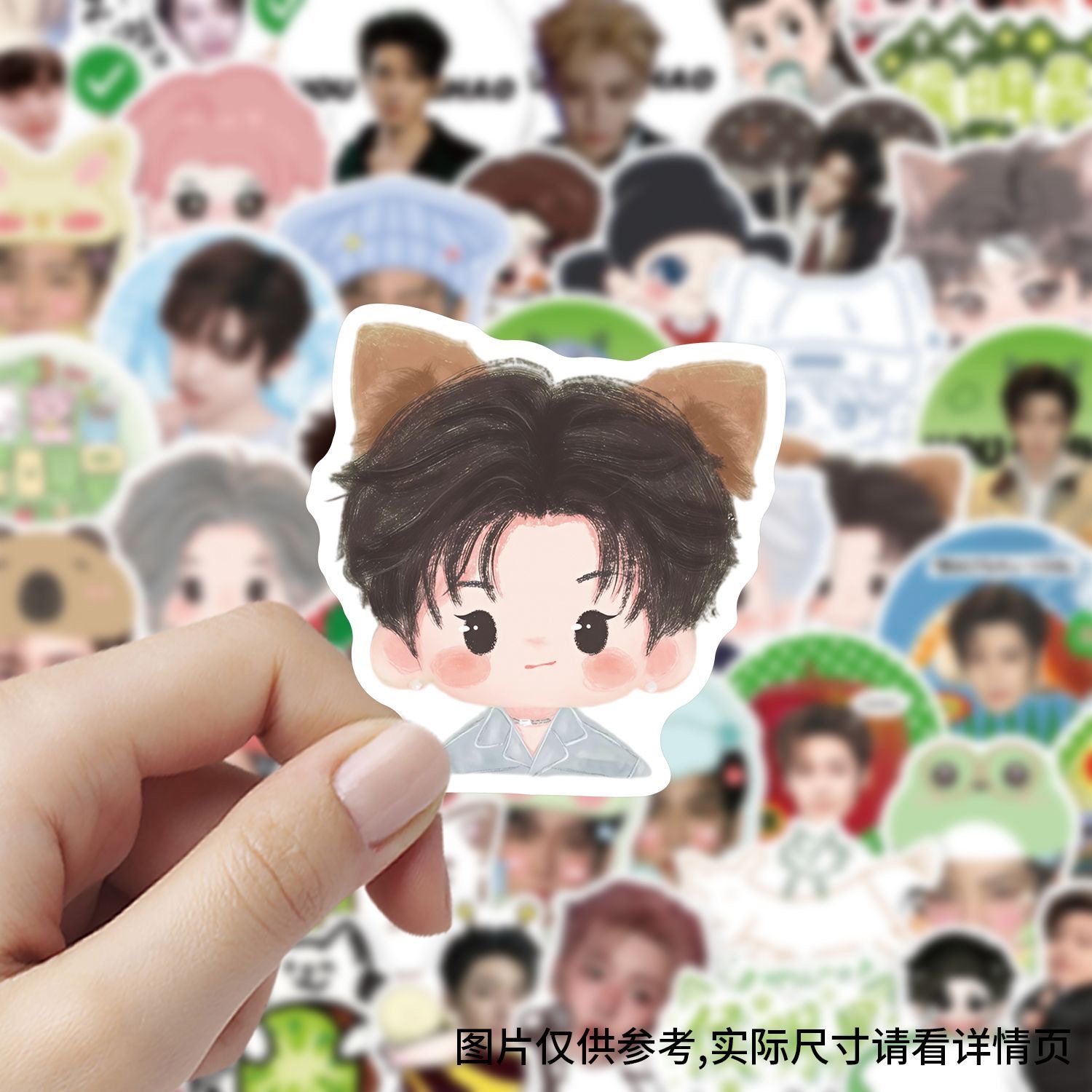 สติกเกอร์คอสเพลย์ลายฮูหมิงเห่า - Original Anime Merchandise บทวิจารณ์และราคา