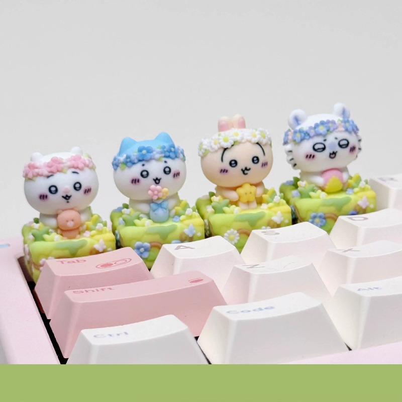 คีย์แคปการ์ตูน Chiikawa Hachiw - Keycap Artisan Anime บทวิจารณ์และราคา